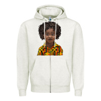 Oatmeal Heather black boy Zipper Hoodie - BarkalooDesign