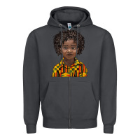 Smoke black boy Zipper Hoodie - BarkalooDesign