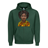 Sports Green black boy Zipper Hoodie - BarkalooDesign
