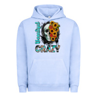 Pigment Grape Ice beautiful crazy skull Urban Hoodie - JahusDesignShop