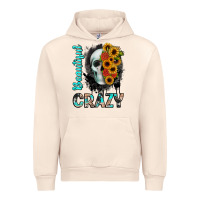 Sandshell beautiful crazy skull Urban Hoodie - JahusDesignShop
