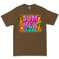 Cacao summer vibes leopard background Premium Tee - Jasminsmagicworld
