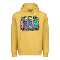 Antique Gold Summer Vibes Premium Hoodie - CowhideDigitalArt