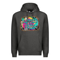 Charcoal Heather Summer Vibes Premium Hoodie - CowhideDigitalArt