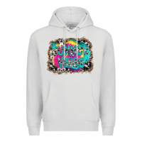 Dove Grey Summer Vibes Premium Hoodie - CowhideDigitalArt