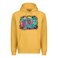 Mustard Summer Vibes Premium Hoodie - CowhideDigitalArt