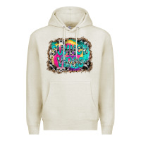 Oatmeal Heather Summer Vibes Premium Hoodie - CowhideDigitalArt