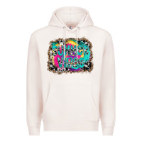 Pale Pink Summer Vibes Premium Hoodie - CowhideDigitalArt