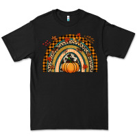 Black Fall rainbow pumpkin Premium Tee - NancyCooperArtShop