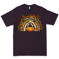 Plum Fall rainbow pumpkin Premium Tee - NancyCooperArtShop