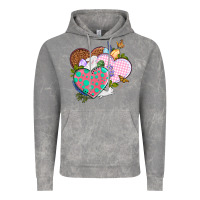 Cloud Rock Easter Day Western Easter hearts Vintage Hoodie - OliviaCreatesArt