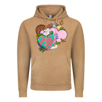 Vintage Camel Easter Day Western Easter hearts Vintage Hoodie - OliviaCreatesArt