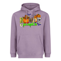 Lavender howdy halloween pumpkins Heavyweight Hoodie - AdoDesignShop
