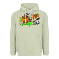 Matcha howdy halloween pumpkins Heavyweight Hoodie - AdoDesignShop