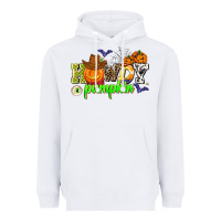 White howdy halloween pumpkins Heavyweight Hoodie - AdoDesignShop