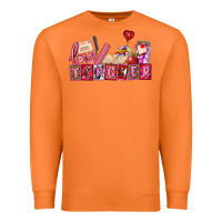 Carrot valentines day teacher Premium Sweatshirt - AdoDesignShop