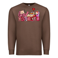 Chestnut valentines day teacher Premium Sweatshirt - AdoDesignShop