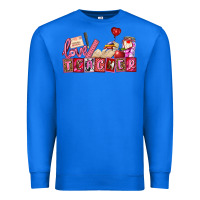 True Royal valentines day teacher Premium Sweatshirt - AdoDesignShop