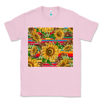 Bubblegum Pink mexican sunflowers Classic Tee - TumblerDesignByShophia