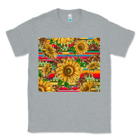 Heather Grey mexican sunflowers Classic Tee - TumblerDesignByShophia