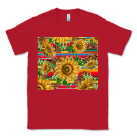 Red mexican sunflowers Classic Tee - TumblerDesignByShophia