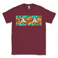 Burgundy Goat Family Fall Classic Tee - Artiststas