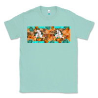 Seafoam Goat Family Fall Classic Tee - Artiststas