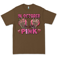 Cacao in october we wear pink skeleton Premium Tee - texasbilliewilder