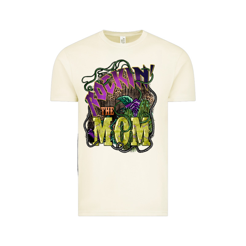 Rockin The Mom Mother's Day Vintage Tee by HowdyJamesFarm | Teevron