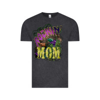 Vintage Black Rockin the mom Mother's Day Vintage Tee - HowdyJamesFarm