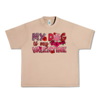 Burro my dog is my valentine Urban Heavy Tee - OliviaCreatesArt