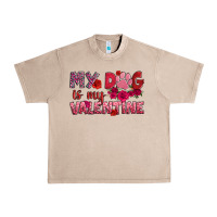 French Oak my dog is my valentine Urban Heavy Tee - OliviaCreatesArt