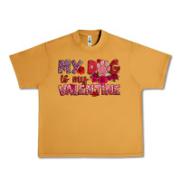 Peanut Butter my dog is my valentine Urban Heavy Tee - OliviaCreatesArt