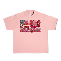 Salmon my dog is my valentine Urban Heavy Tee - OliviaCreatesArt