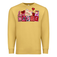 Antique Gold valentines day nurse Premium Sweatshirt - AdoDesignShop