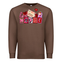 Chestnut valentines day nurse Premium Sweatshirt - AdoDesignShop