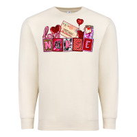 Sandshell valentines day nurse Premium Sweatshirt - AdoDesignShop