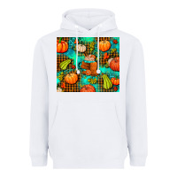White pumpkin spice and pumpkin Heavyweight Hoodie - AdoDesignShop
