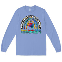 Colony Blue Recognize normalize embrace neurodiversity Autism Long Sleeve Tee - FaDigitalArtStudio
