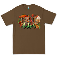 Cacao Fall vibes pumpkins Premium Tee - NancyCooperArtShop