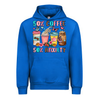Cobalt half teacher half coffee Urban Hoodie - JahusDesignShop
