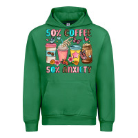 Emerald half teacher half coffee Urban Hoodie - JahusDesignShop