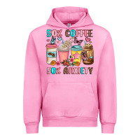 Fuchsia Pink half teacher half coffee Urban Hoodie - JahusDesignShop
