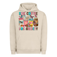 Pigment French Oak half teacher half coffee Urban Hoodie - JahusDesignShop