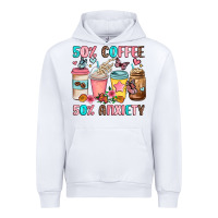 White half teacher half coffee Urban Hoodie - JahusDesignShop