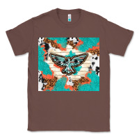 Chestnut freebird with leopard and cowhide pattern Classic Tee - TumblerDesignByShophia