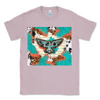 Lilac freebird with leopard and cowhide pattern Classic Tee - TumblerDesignByShophia