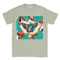 Matcha freebird with leopard and cowhide pattern Classic Tee - TumblerDesignByShophia