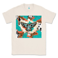 Natural freebird with leopard and cowhide pattern Classic Tee - TumblerDesignByShophia