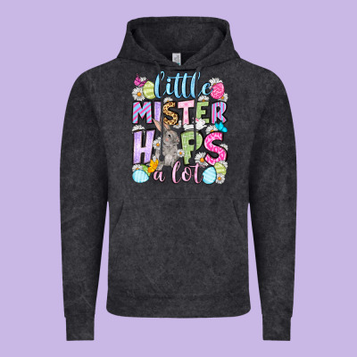 Easter Day Little Mister Hops A Lot Vintage Hoodie Designed By Oliviacreatesart
